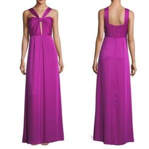 Jill Jill Stuart Halter Dress Dress 14 Women Evening Gown Special Occasion Satin